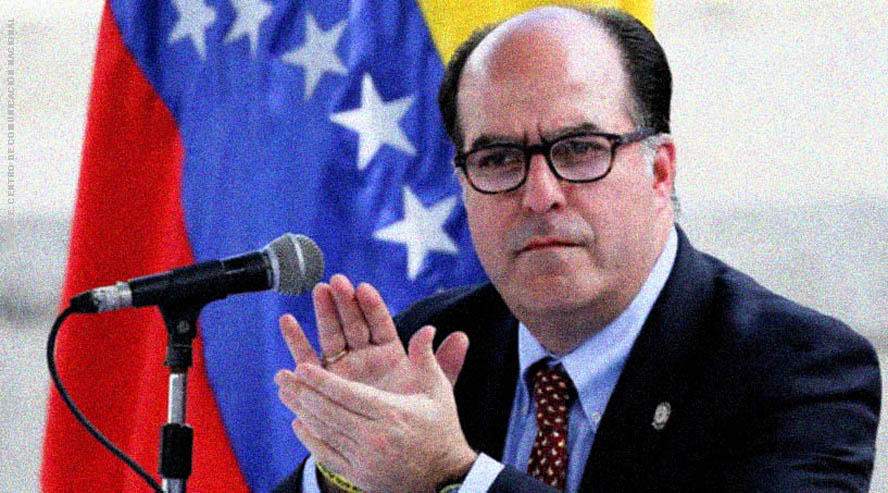 Julio Borges, Comisionado para las Relaciones Exteriores de Venezuela.