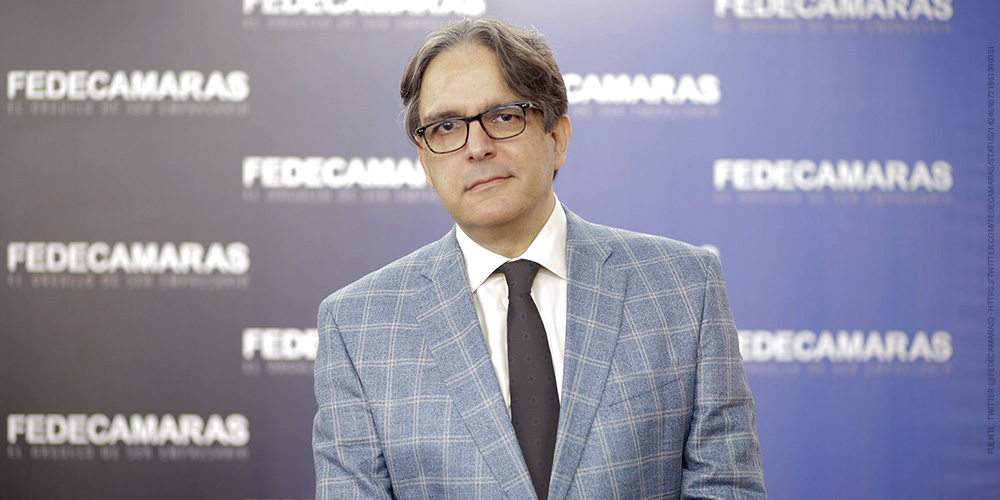 Carlos Fernández presidente de Fedecámaras (2021-2023), “nosotros somos de aquí, nos gusta estar aquí y queremos seguir aquí”.