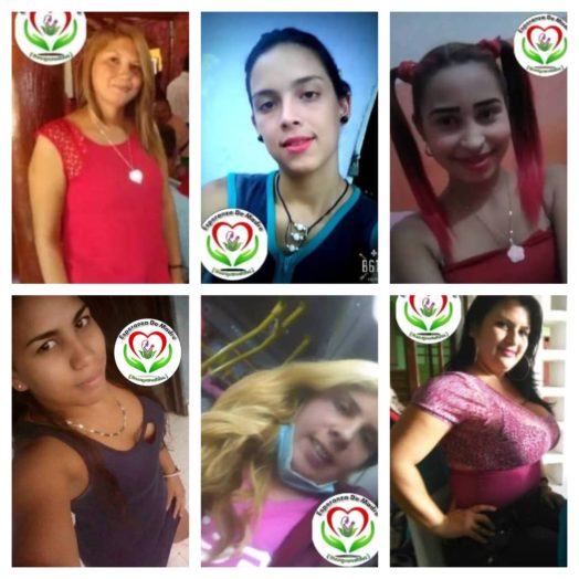 Cuando fueron desaparecidas, Sandra Luvic tenía 31 años, Marilyn Yorleytenía 18 años, Daliannys tenía 23 años, Adali tenía 25 años, Yeliani tenía 30 años y Dulce tenía 25 años.