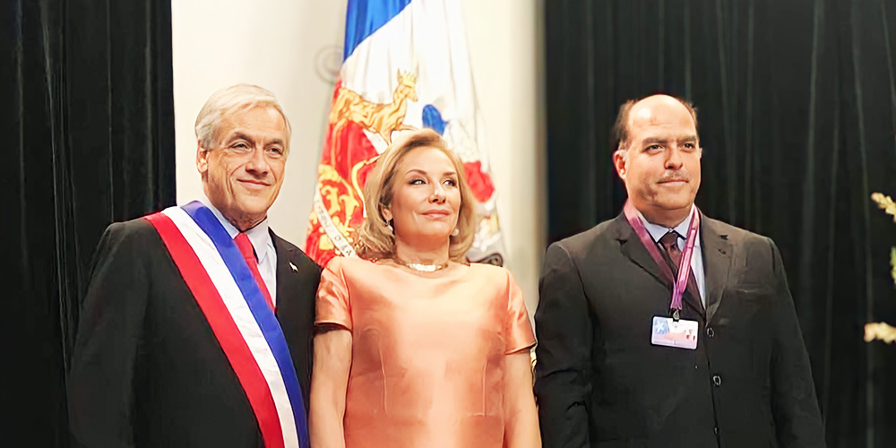Toma de posesión de Sebastián Piñera para un segundo mandato en Chile. 11 de marzo de 2018